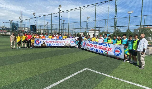 Diyarbakır Genç Memur Sen, "Gazze Kardeşlik Futbol Turnuvası" düzenledi