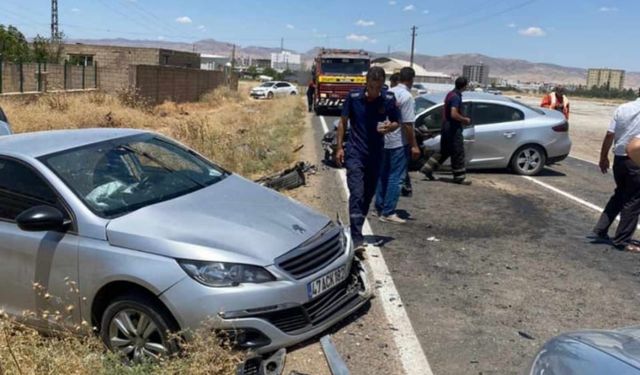 Mardin’de trafik kazası: 2 yaralı