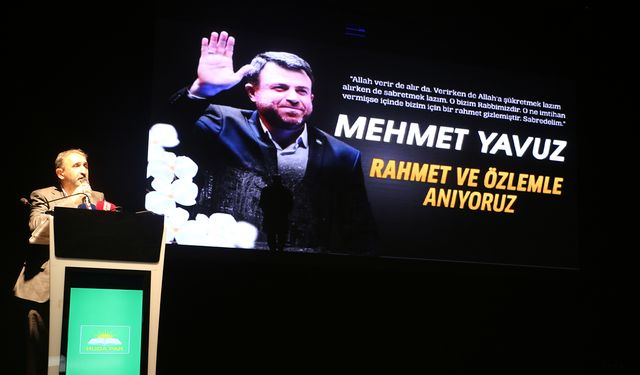 Dava Adamı Başkan Mehmet Yavuz Şanlıurfa'da anıldı