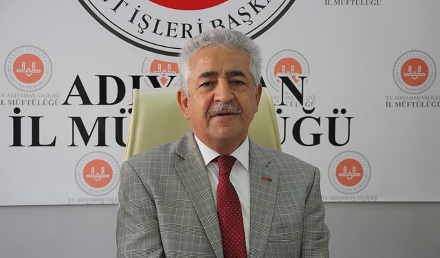 Müftü Haliloğlu: Bu yılki tema Hazreti Peygamber ve Şahsiyet inşası'dır