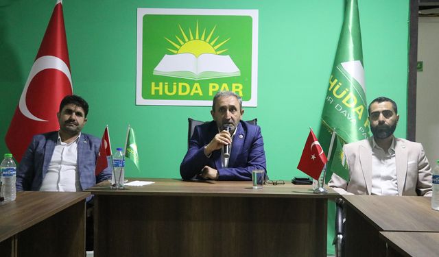 HÜDA PAR Milletvekili Demir, Kilis'te partililerle buluştu