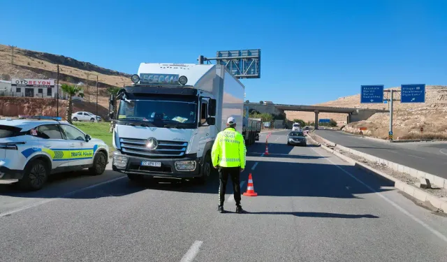 Şanlıurfa'da trafik denetimleri sıklaştırıldı