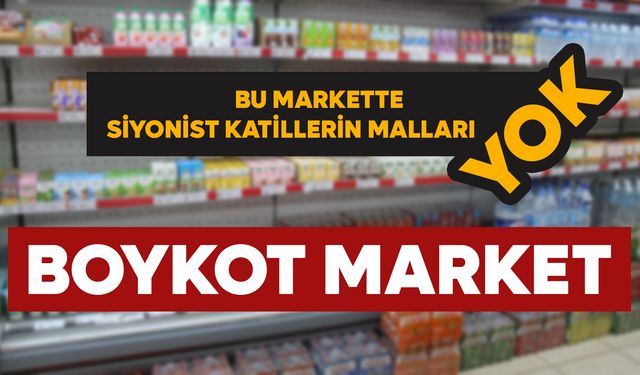 Diyarbakır'da "Boykot Market" açıldı