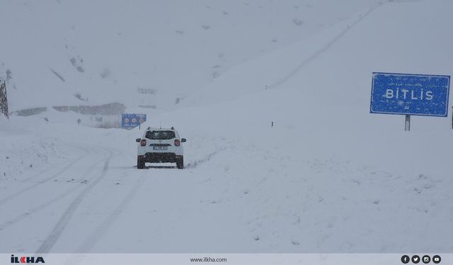 Meteorolojiden 2 bölge için çığ uyarısı