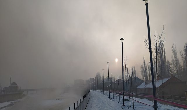 Doğu'nun bazı kentlerinde hava sıcaklığı eksi 20'ye kadar düştü