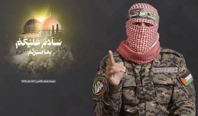 Kassam Tugayları’ndan Ebu Ubeyde paylaşımı