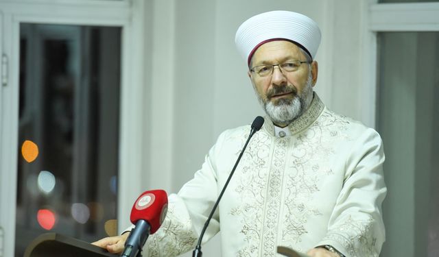 Ali Erbaş: Gazze için 300 milyon TL bağış topladık