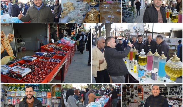 Ramazan Bayramı öncesi çarşı ve pazar hareketlendi