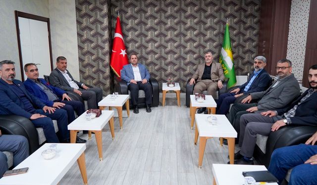YRP’den HÜDA PAR Diyarbakır İl Başkanlığına bayram ziyareti