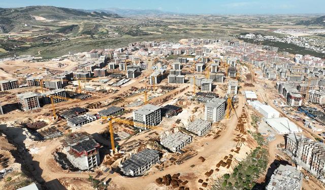 Adıyaman'ın Örenli Mahallesi'nde 1 yılda 3 bin 34 konut yapıldı