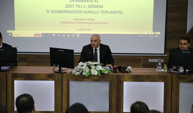 Diyarbakır'da "İl Koordinasyon Kurulu Toplantısı" düzenlendi