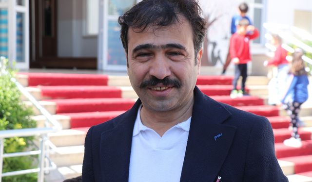 Siirt'te ilkokul öğrencileri "Dilimizin Zenginlikleri Projesi" kapsamında sergi açtı