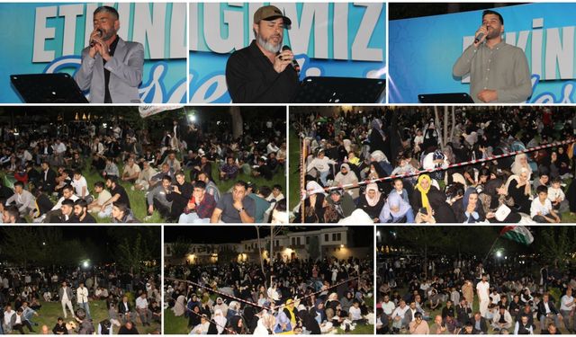 Diyarbakırlılar "Filistin İçin Tek Yürek" oldu