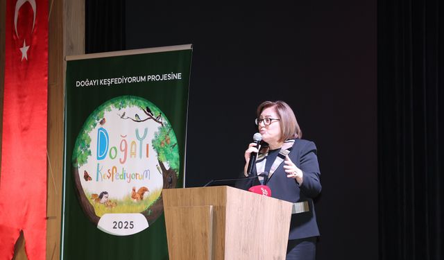 Gaziantep'te "Doğayı Keşfediyorum" projesi başladı