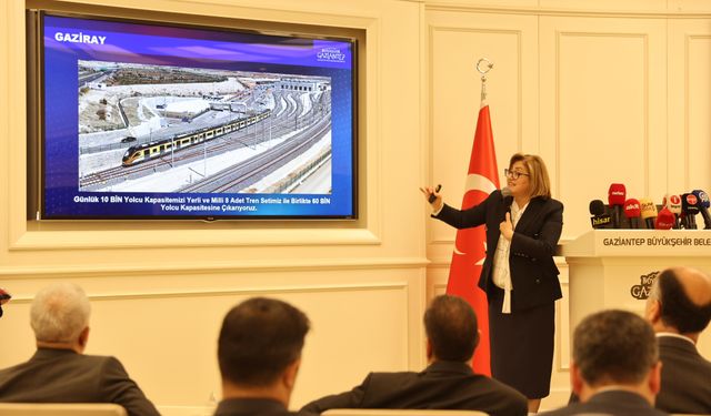 Gaziantep Büyükşehir Belediye Başkanı Şahin, kentte tamamlanan projeleri anlattı