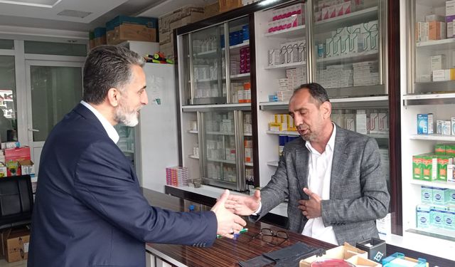 HÜDA PAR heyetinden Bingöl’de esnaf ziyareti