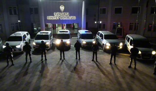 Şanlıurfa'da aranan 42 şahıs yakalandı