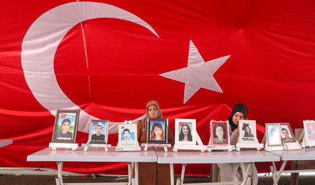 Diyarbakır anneleri Kurban Bayramı'nda da evlatları için nöbette