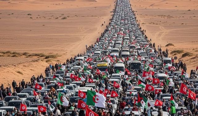 "Direniş Kervanı" yolunu sürdürüyor