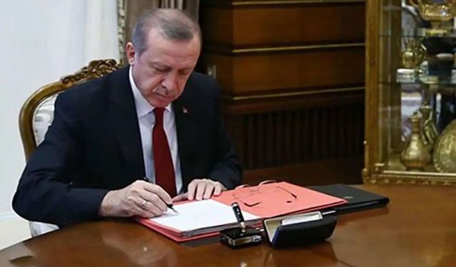 Erdoğan'dan yeni atama ve görevden alma kararları