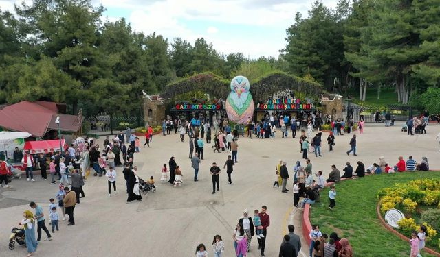 Gaziantep Doğal Yaşam Parkı, bayramda yaklaşık 90 bin kişiyi ağırladı