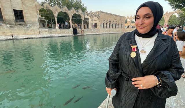 15 Temmuz gazisi Şefkatlioğlu protez bacağıyla 9 yıl sonra yürümeye başladı