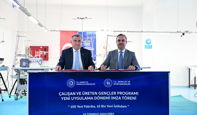Bakanlar Bak ve Kacır, Siirt'te açılış törenine katıldı