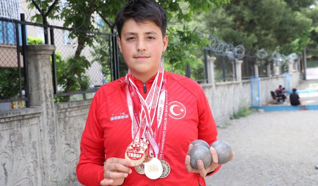 Boccede 3 yılda 8 madalya kazandı