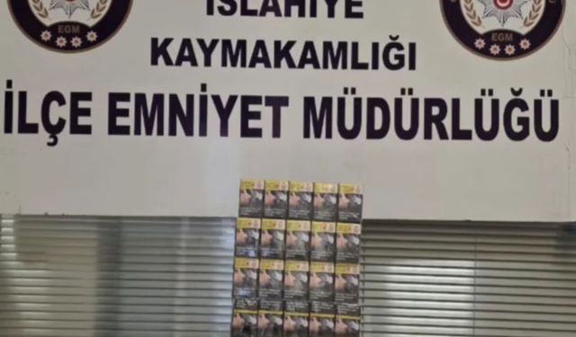 Gaziantep'te kaçakçılık operasyonunda 1180 paket sigara ele geçirildi