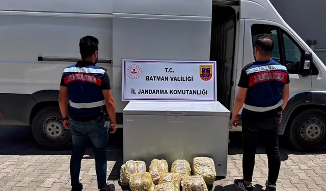 Batman’da 15 kilo skunk ele geçirildi