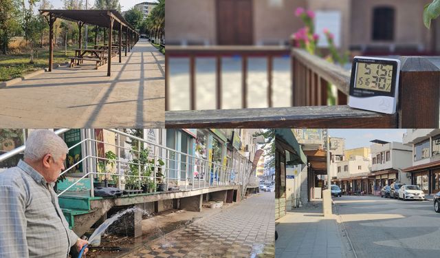 Cizre'de termometreler 50 dereceyi gösterdi