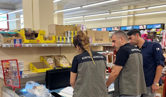 Siirt'te marketlerde denetim yapıldı