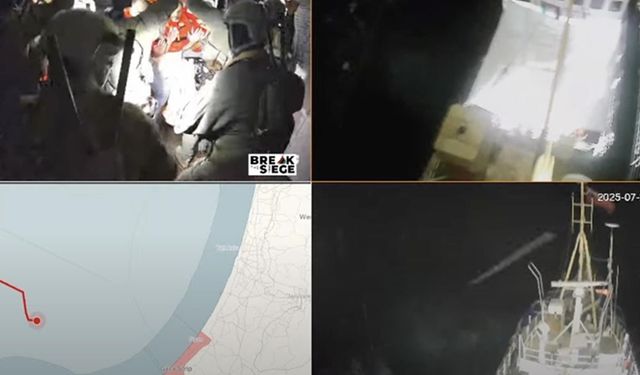 İşgalciler, Gazze'ye giden Hanzala gemisine el koydu
