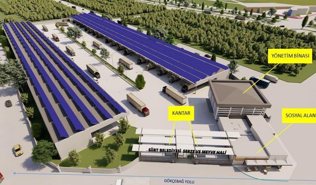 Siirt'te yeni hal projesiyle hem esnaf hem kent kazanacak