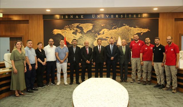 Zaho Üniversitesi’nden Şırnak Üniversitesi’ne bilimsel gezi
