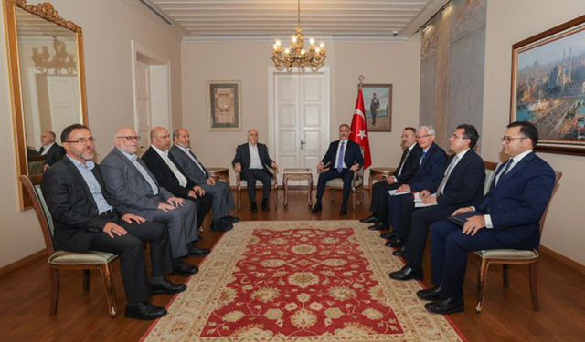 Bakan Fidan HAMAS heyetini kabul etti