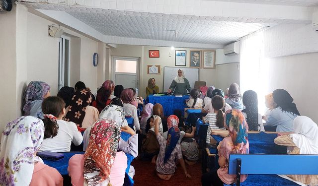 Batman'da yaz Kur’an kursu öğrencilerine "Çevre Ahlakı" semineri