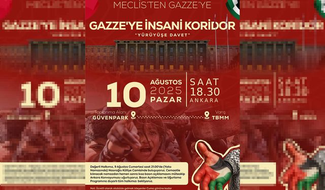 Peygamber Sevdalıları'ndan anlamlı çağrı: Ümmetin sessiz çığlığı Ankara yolunda