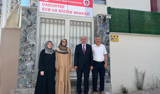 Gaziantep'te Kur'an Eğitim Merkezi açıldı