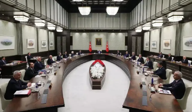 Kabine, Cumhurbaşkanı Erdoğan başkanlığında toplandı