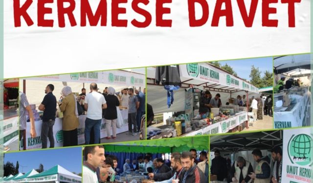 Umut Kervanı'ndan ihtiyaç sahipleri yararına kermes