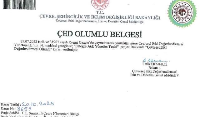 931 milyon liralık projeye onay: 7 ilçede atıklar toplanacak