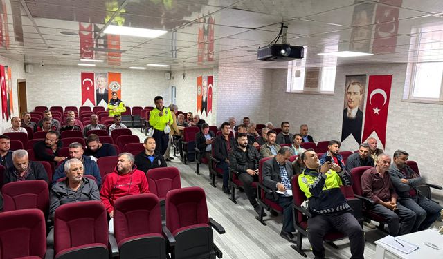 Gölbaşı'nda taşıma güvenliği toplantısı gerçekleştirildi