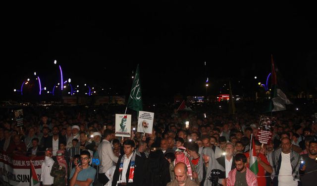 Bingöl'den direnişe destek: Aksa Tufanı, İslam ümmetinin dirilişinin başlangıcıdır