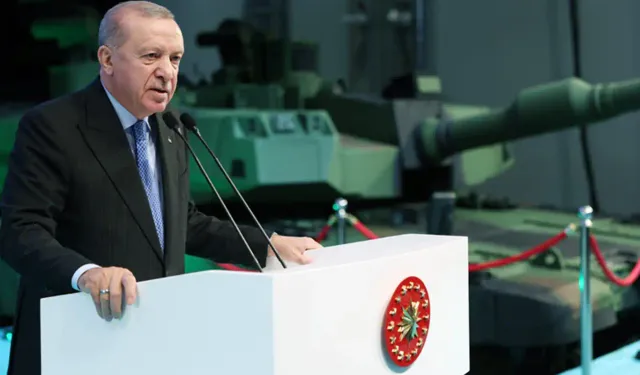 Cumhurbaşkanı Erdoğan: Savunma sanayinde tam bağımsız Türkiye hedefine doğru ilerliyoruz