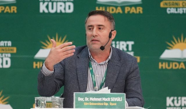 Doç. Dr. Sevgili: Kürt sorunu öncelikle ümmetin insanî ve ahlâkî ve sorunudur