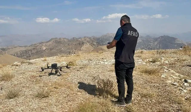 Gabar Dağı’nda TIR'ı ile birlikte kaybolan şoför termal dron ile bulundu