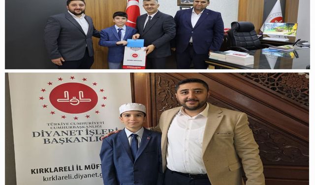 Hafızlık Yarışması Türkiye birincisi Gaziantep'ten çıktı