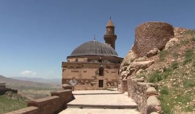 İshak Paşa Sarayı ile Ahmed-i Hani Türbesi'nde temizlik çalışması