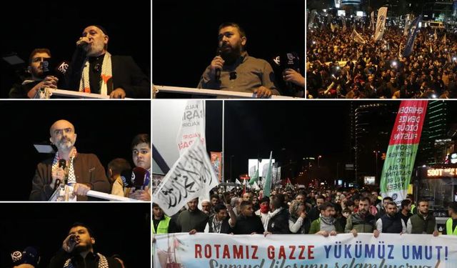 İstanbul halkı Sumud Filosu için meydanlara indi